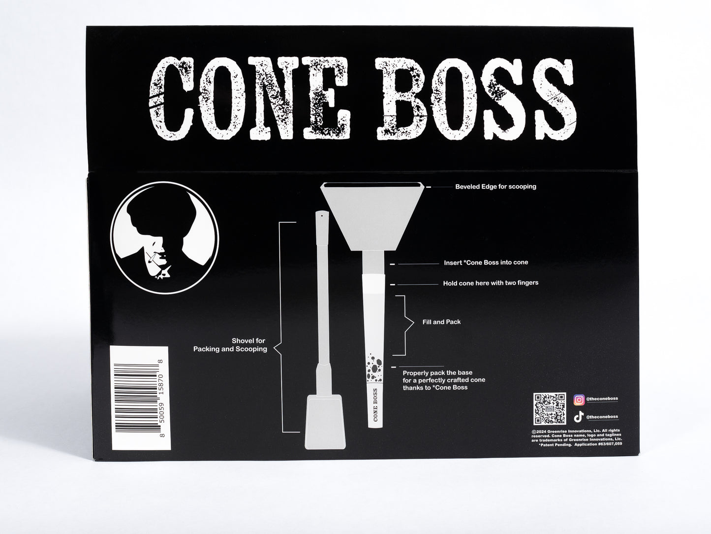 Cone Boss Master Case, 12 Displays per Case, 25 units per Display